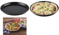 APS Plaque à pizza, diamètre: 260 mm, noir (6450795)