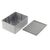 RS PRO Aluminium Gehäuse Grau Außenmaß 165.8 x 127.3 x 76.3mm