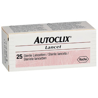 Autoclix-Lanzetten, 25 Stück