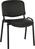 Conference PU Stackable Chair Black - 1500PU-BLK -