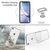 NALIA Tempered Glass Case compatible with iPhone XR, Protective Crystal Clear 9H Hard Cover with Silicone Bumper, Shockproof & Scratch-Resistent Mobile Phone Back Protector Cove...