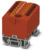 Verteilerblock, Push-in-Anschluss, 0,14-4,0 mm², 13-polig, 24 A, 8 kV, rot, 3274