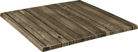Tischplatte Topalit quadratisch; 60x60 cm (LxB); pinie antik; quadratisch
