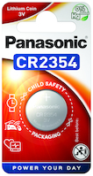 Panasonic CR 2354 3V 1er Blister Lithium Knopfzelle