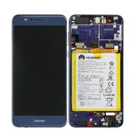 LCD With Touch Glass, Frame and Battery, Blue Egyéb