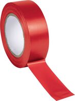 Isolierband - Rot, 38 mm x 55 m, PVC, Selbstklebend, Farbig