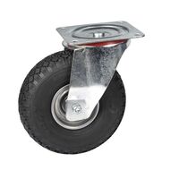 Pneumatic tyre on sheet steel rim