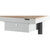 Cajón para mesa de trabajo, H x A x P 140 x 410 x 660 mm, gris.