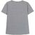 CAMISETA CORTA SINGLE JERSEY PUNTO MICKEY DARK GRAY