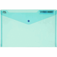 Dokumententasche Foolscap 35,5x24cm blau