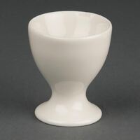 Olympia Ivory Egg Cups Made of Porcelain - Dishwasher Safe 60mm Pack of 12