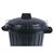 Curver Waste Bin with Lid for Indoor & Outdoor Use - Black Polypropylene - 70 L