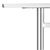 Bolero Double Pedestal Table - Stainless Steel and Aluminium - 750X1200X600mm