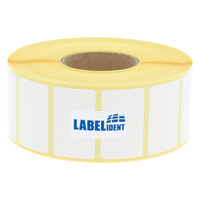 Thermodirekt-Etiketten 30 x 10 mm, 9.000 Thermoetiketten Thermo-Eco Papier auf 1,57 Zoll (40 mm) Rolle, Etikettendrucker-Etiketten permanent