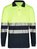 Störlichtbogengeprüftes Polo-Shirt Bicolor - gelb/blau, APC 1, Größe: XL
