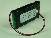 Pack(s) Batterie Nimh 6x AA 6S1P ST1 7.2V 2Ah Molex