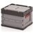 Strong folding container - 30L with lid