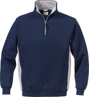 Acode Zipper-Sweatshirt 1705 DF marine/grau Gr. L