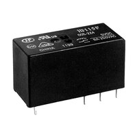 Hongfa HF115F0122ZS4AF 12VDC 8A DPDT Low Profile PC Power Relay