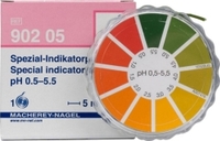 0.5 ... 5.5pH Special indicator papers