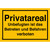 Privatareal Unbefugten Ist Das Betreten Und Befahren Verboten, Privatareal Schild, 30 x 20 cm, aus Alu-Verbund, mit UV-Schutz