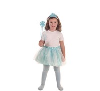 Disfraz de Princesa del Hielo Azul para niña 3-6A