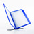 Table Price Holder Frame / Flip Display System / Tabletop Flip Display "EasyMount QuickLoad" | blue