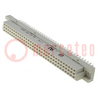 Plug; DIN 41612; type C; female; PIN: 96; a+b+c; soldering; straight