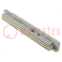 Enchufe; DIN 41612; tipo C; hembra; PIN: 96; a+b+c; para soldar