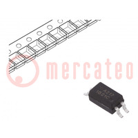 Photocoupleur; SMD; Ch: 1; OUT: transistors; Uisol: 3,75kV; Uce: 80V