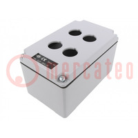 Enclosure: for remote controller; IP65; X: 92mm; Y: 152mm; Z: 86mm