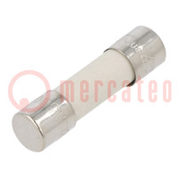 Fuse: fuse; time-lag; 3.15A; 500VAC; cylindrical,glass; 5x20mm; 477