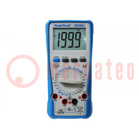 Digital multimeter; LCD; 3,5 digit (1999); -20÷1000°C