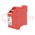 Module: safety relay; CS; 24VAC; 24VDC; for DIN rail mounting