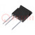 Transistor: N-MOSFET; Polar3™; unipolar; 3kV; 1,6A; Idm: 6A; 160W