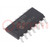 IC: PIC microcontroller; 3.5kB; 32MHz; 2.3÷5.5VDC; SMD; SO14; PIC16