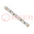 LED strips; RGBW; 5050; 12V; LED/m: 60; 10mm; witte PCB; IP20; 120°