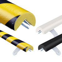 Knuffi Wallprotection Kit Typ A, gelb/schwarz, zum Verschrauben, Länge: 1,0 m