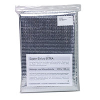 Super SIRIUS© Extra Rettungsdecke,einfacher Mehrfachgebrauch Maße: 200 x 150 cm