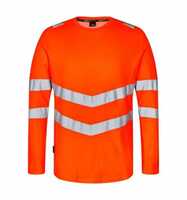 ENGEL Warnschutz Langarmshirt Safety 9545-182-10 Gr. 3XL orange