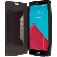 Krusell Tasche Kiruna Wallet Case 60251 für LG G4, G4 Dual - Schwarz