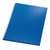 Klemmbrettmappe, Pappkern mit Glanzfolienkaschierung, Klemme kurze Seite, blau