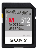 Sony SFM512/T2 flashgeheugen 512 GB SDXC UHS-II Klasse 10