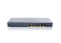 Cisco Catalyst WS-C2960X-24TD-L Netzwerk-Switch Managed L2 Gigabit Ethernet (10/100/1000) Schwarz