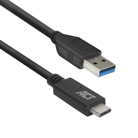 ACT USB 3.0 kabel, USB-A naar USB-C, 2 meter