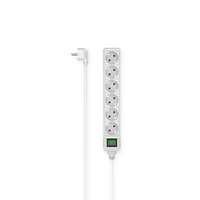 Hama 00223007 power extension 1.4 m 6 AC outlet(s) Indoor White