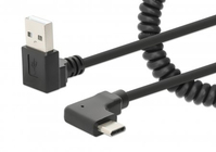 Manhattan 356220 USB-kabel 1 m USB A USB C Zwart