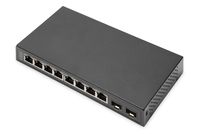Digitus 8-Port Gigabit + 2 Gigabit SFP Ethernet, Unmanaged Switch