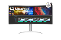LG 38WP85CP-W Monitor PC 96,5 cm (38") 3840 x 1600 Pixel Quad HD+ LCD Argento