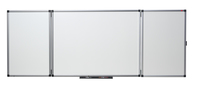 Nobo Folding Magnetic Enamel Whiteboard 2000x1200mm (closed)
